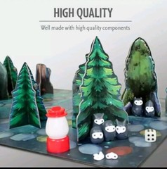 Shadows in the Forest Play in the Dark Strategy Game ThinkFun Ages 8+ Complete