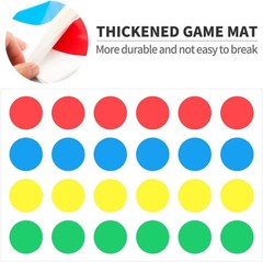 Twister Family Kid Children Classic Funny Party Body Game More Moves Indoor Game