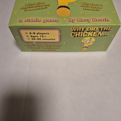 Play Again Games Why Did The Chicken Riddle Game Unisex OS Green Excellent 2004