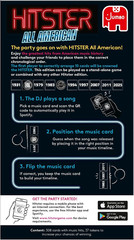 Hitster – All American, Fun Music Quiz Card Game, 2-10 Players – 300 Best Americ