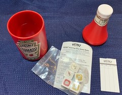 Heinz 57 Tomato Ketchup Family Dice Game Fully Complete 2020 Big G Creative