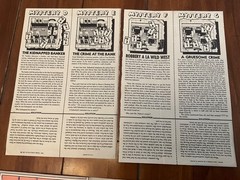 Unused 1937 All Colored-Paper/Radio Advtsg-Premium Send-In Game “WHO IS GUILTY?”