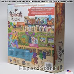 Lucky Duck Games Flamecraft – Board Game Cardboard Alchemy Standard Edition