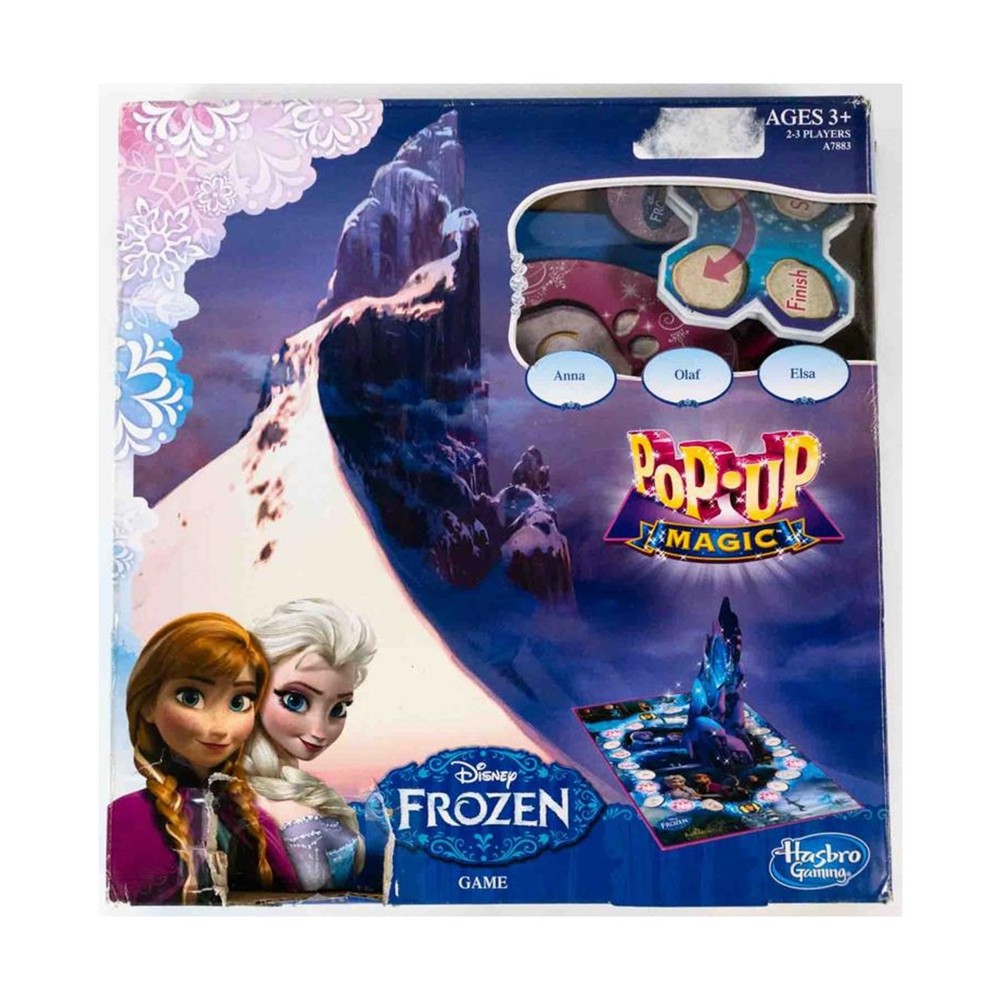 Hasbro Boardgame Disney Princess Pop-Up Magic Castle Game Box Fair/VG+