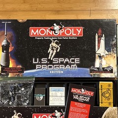 U.S. SPACE PROGRAM MONOPOLY NASA Edition, Complete (See Description, Photos)