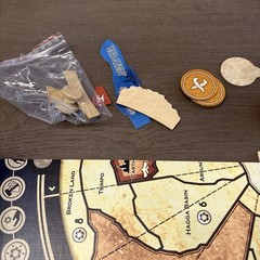 Dune Board Game by Jack Kittredge 2019 Untested As Is – Unsure If Complete