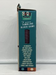 Meridian Point Game Parlor Wooden Tumbling Block Tower Game Classic Fun Ages 6+