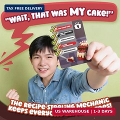 Secret Recipes – Go Fish-Style Strategy Card Game – for Kids, Teens, and Adults