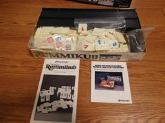 Vintage Rummikub The Original Rummy Tile Game 1980 Pressman No 400 100% Complete