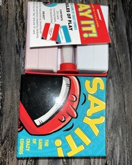 Say It! Creative Hilarious Fast-Thinking Shout-It-Out Party Game Gamewright