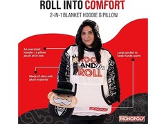 Monopoly Rock & Roll Snugible Black One size Unisex