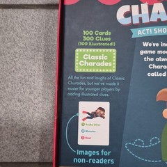 Chuckle & Roar Family Charades Card Game, 2 Ways to Play, Ages 5+, 3+ Players