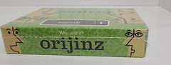 New Sealed Orijinz Quotes Game First Edition 16 Years and Up 2 Or More Players