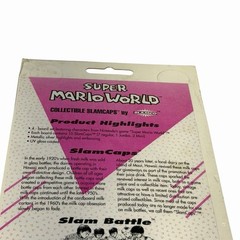 Vintage 90’s Nintendo NOS Super Mario World Slamcaps Pogs By Slamco NEW Sealed