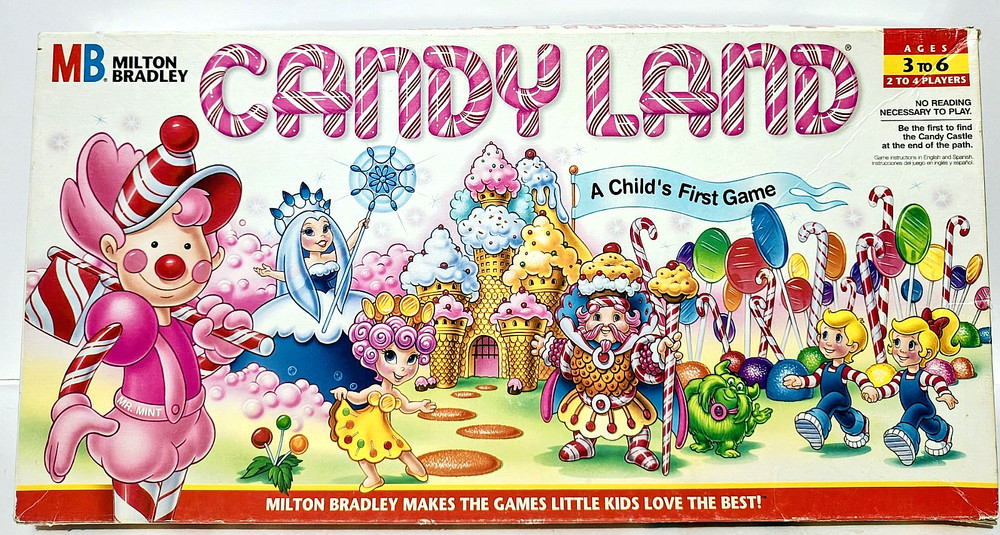 Candy Land – Classic Candy Adventure Game – Milton Bradley – Complete – 1997