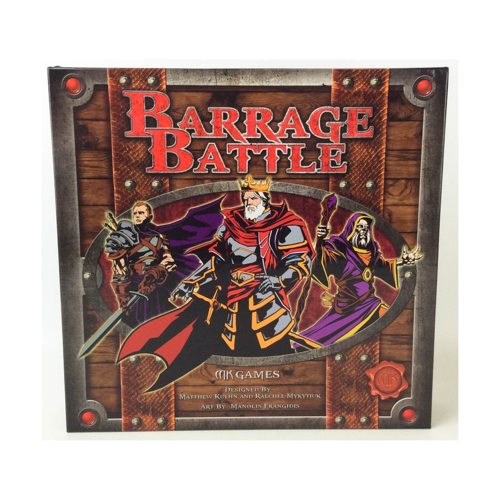MK Board Game Barrage Battle Box VG/EX