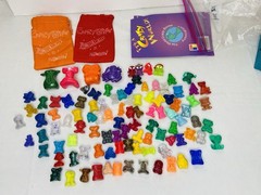 HUGE Lot 102 Gogo’s Crazy Bones Collection Figures Stickers Cards Aliens Glitter