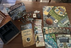 Days of Wonder Shadows Over Camelot Board Game Missing Siege Engines, Box Damage