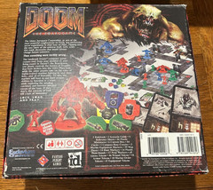 DOOM THE BOARD GAME Bethesda Softworks 2004 Fantasy Flight Games 100% COMPLETE