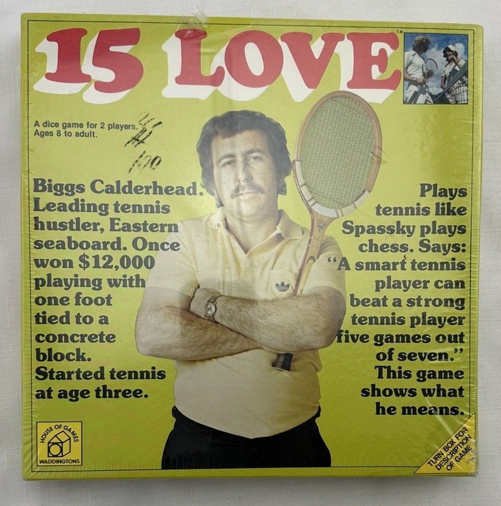 1974 15 Love Game by Waddington Brand New Sealed FREE SHIPPING