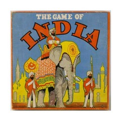 Whitman Boardgame Game of India Box VG