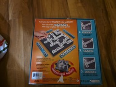 Upwords Stack Up Board Game 3D Scrabble Complete Set 2022 Spin Master Games
