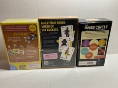 3 Great Card Games (You Little Stinker & Pickup Basketball & The Inner Circle)