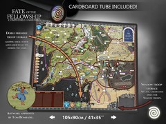 Lord of the rings Fate of the Fellowship (giant size compatible playmat)