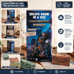 Escape Room Box Time Drifters Kira Story Physical Puzzle Game Set