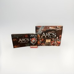 Arcs: Conflict and Collapse. With miniatures and leaders expansion. COMPLETE