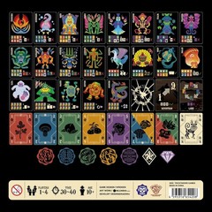 Eternal Decks Co-op Card Board Game 1–4 Players JP Ver. English Manual