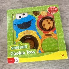 Sesame Street Cookie Toss Cookie Monster Multiplayer Preschool Activity Game NEW