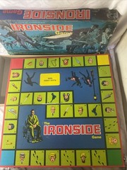 1967 IDEAL NBC IRONSIDE Board Game Based on TV Show Raymond Burr Rare