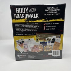 Hunt A Killer Body On The Boardwalk Mystery Game Cooperative Solo True Crime