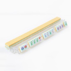 NEW! Vibrant Layered American Mahjong Tiles – Lemon Chiffon – Set 160 Tiles
