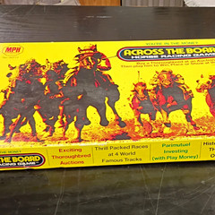 MPH Across the Board Horse Racing Board Game Complete, 2+ Players, Ages 8+, 0077