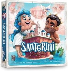 Santorini: Second Edition – 3D Strategy Game for Families, Ages 8+, 20 Minutes