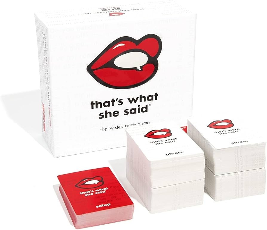That’s What She Said The Party Game of Twisted Innuendos (UPC: 866167000204)