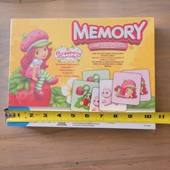 Strawberry Shortcake Memory Matching Game Hasbro Preschool, Sealed, Brand New