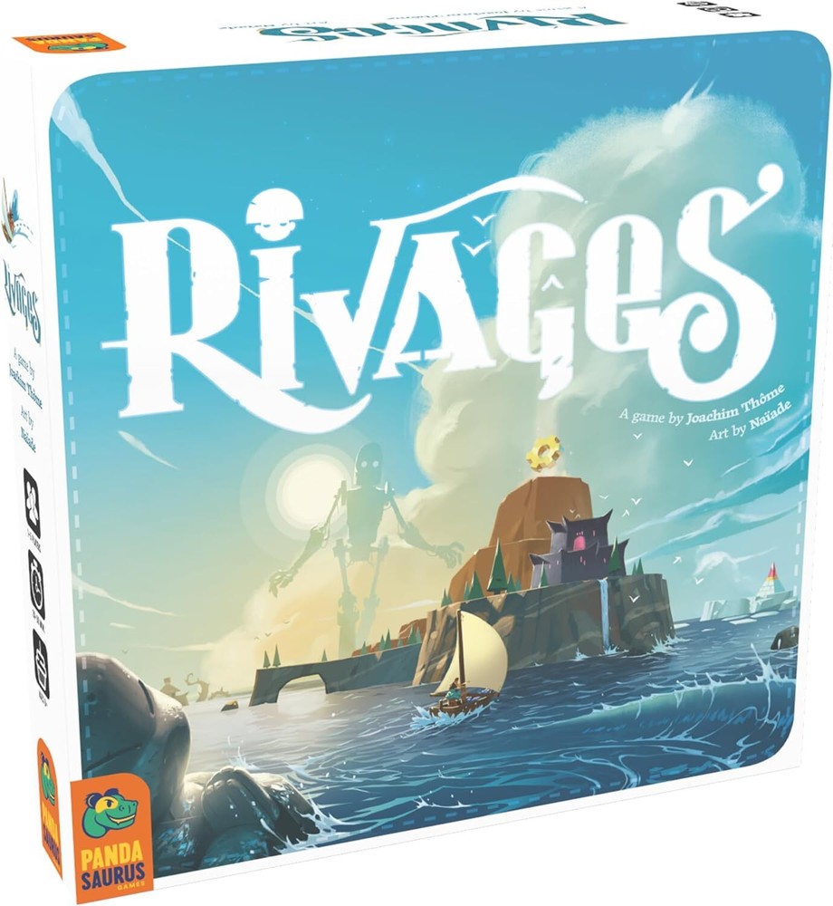 Rivages – 2024 – 1-5-Players – New, Sealed – Pandasaurus Games