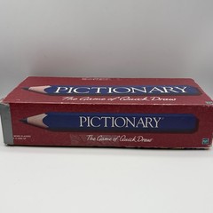 Vintage 2000 Pictionary The Game Of Quick Draw Board Game – 100% Complete
