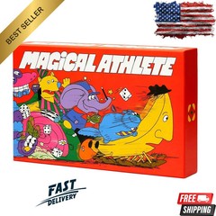Magical Athlete Board Game – A Party Game of Pure Racing Chaos ( FREE SHIPPING )
