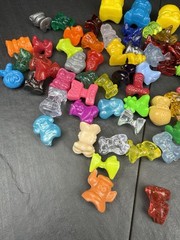 Lot of 60 Random and 3 Monster Gogos Crazy Bones A