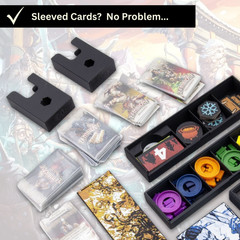 Zombicide White Death Organizer Insert Retail Edition 3D Printed Miniature Stora
