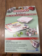Monopoly Diced Game Hasbro Gaming 100% Complete Brand New in Box Board Classic