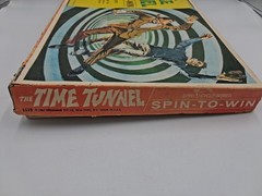 Time Tunnel Spin-To-Win Board Game, C 1967 Pressman Toy Co, MISSING PEICES