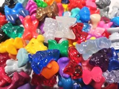 Lot of 100 Random Gogos Crazy Bones ALL gogo’s Lots Of Variety. Lot 4.9.2