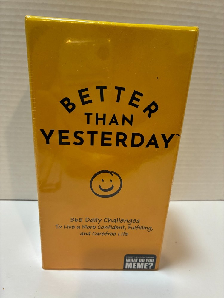 Better Than Yesterday 365 Daily Challenges to empower you (New)