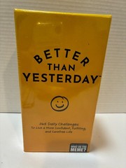 Better Than Yesterday 365 Daily Challenges to empower you (New)