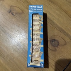 72 Pc Set Tumbling Tower Game Wooden Stacking Blocks – New In Box